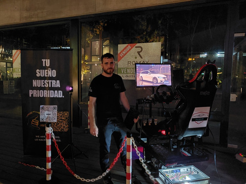 Alquiler Simulador Carreras Movimiento Vr Eventos Empresas