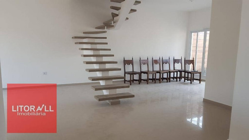 Sobrado Com 4 Dormitórios À Venda, 191 M² Por R$ 990.000,00 - Cibratel Ii - Itanhaém/sp - So0251