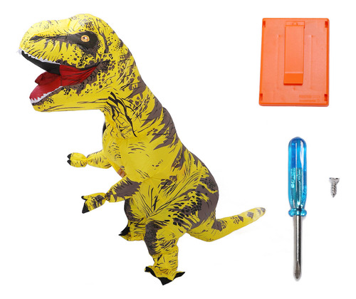 Disfraz Inflable De Dinosaurio Para Cosplay, T-rex