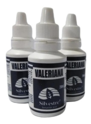 3 Valerianas X20ml Cada Una. Relajante, Tranquilizante