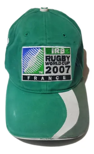 Gorra Mundial Rugby Francia 2007 Oficial Talle Único (Usado)