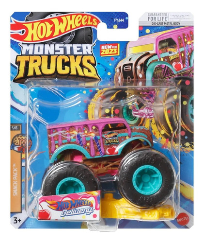 Hot Wheels - Monster Trucks Vehículos 1:64 Fyj44