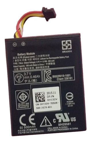 Bateria Dell Poweredge 70k80 T40jj H132v Perc H710 H810 H730
