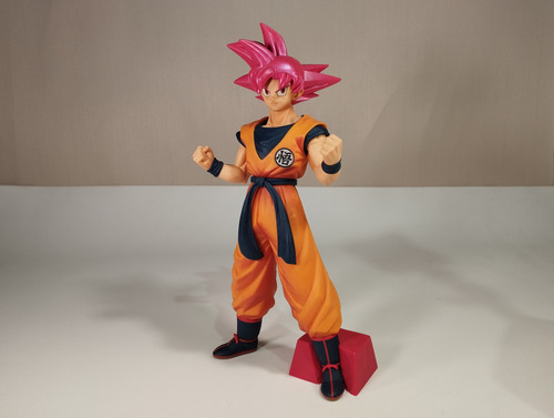 Goku Super Saiyan God Choukokubuyuuden Banpresto Bandai (Usado)