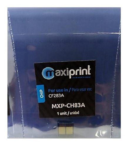 Chip Maxiprint Para Toner Hp Cf283a 83a M125 M127 M201 M225