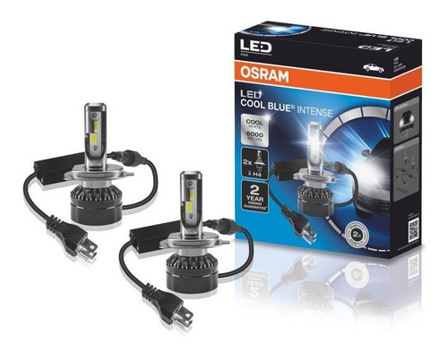 Juego De Lamparas Led Osram H4 66204cw