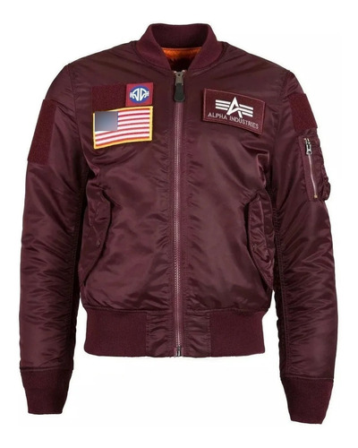 Campera Hombre Ma-1 Flex Slim Fit  Alpha Industries 