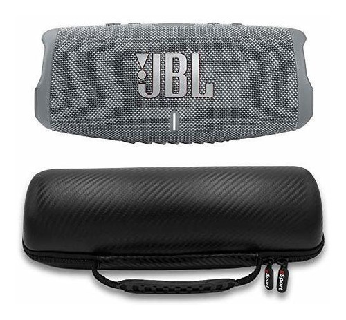 Bocina Jbl Charge 5 Ip67 20h Bateria Estuche De Viaje -gris