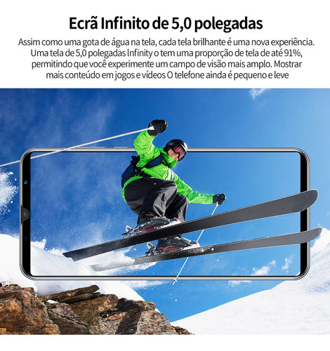 P Teléfono Barato Android S23 5.0 Ram 512mb Rom 4gb Rosa
