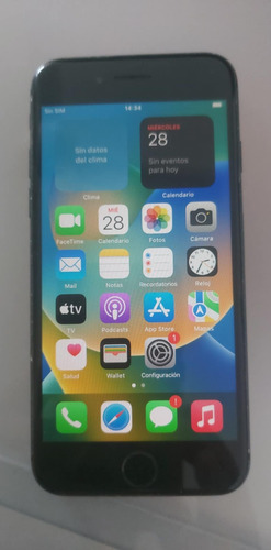 Iphone 8 64gb Liberado - Detalle En Tapa Negro