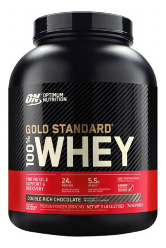 Proteina On Gold Standard 100% Whey 5 Lbs (2.26 Kg) Los Sabores! Sabor Cake Batter