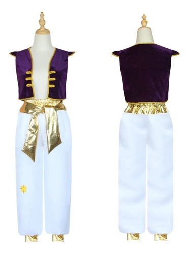 Halloween La Lámpara De Aladino Cos Disfraces Aladdin Prince Cosplay Disfraces Infantiles