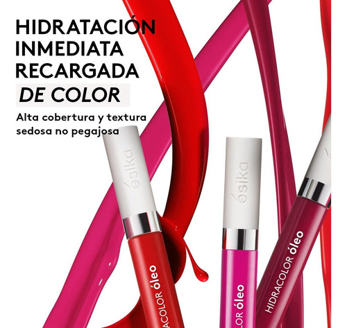 Imagen 3 de 9 de Ésika Labial Líquido Hidratante Hidracolor Óleo, 3 Ml