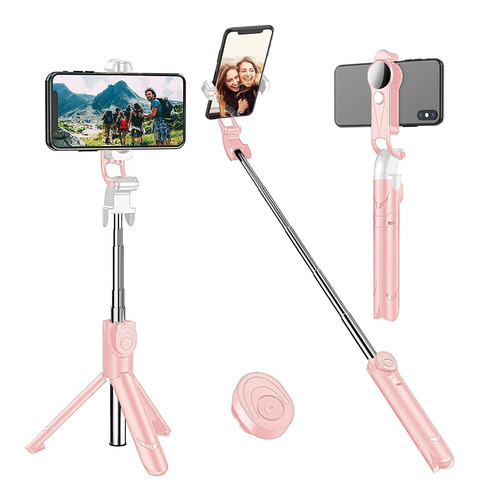 Rirool Selfie Stick - Soporte Extensible Para iPhone Con Con