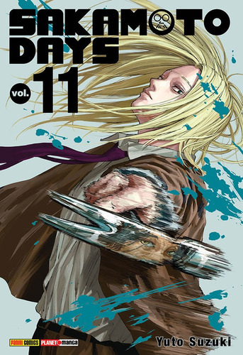 Sakamoto Days 11 de Yuuto Suzuki Editorial Panini Capa Mole em Português