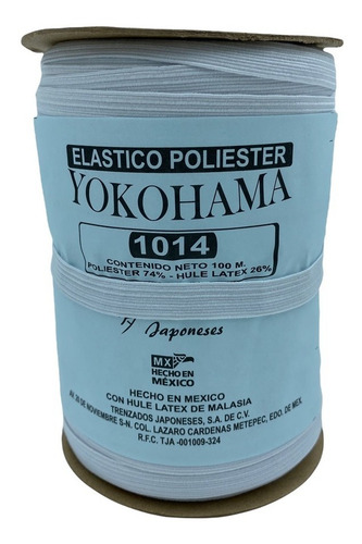 Elastico Poliester 1014 10mm Rollo 100mts