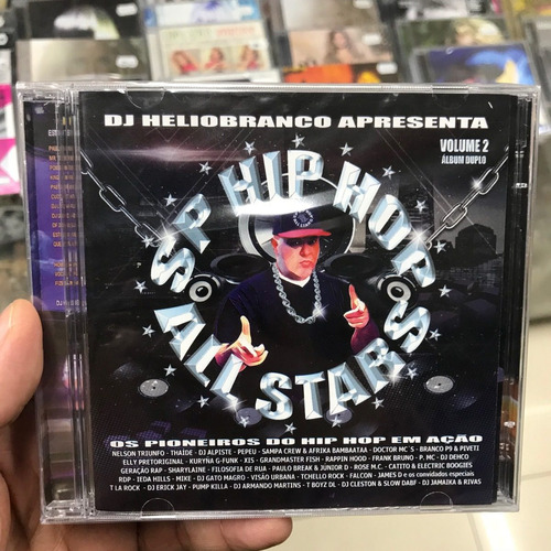 Dj Helio Branco Apresenta Hip Hop All Stars Vol 2 (cd Duplo)