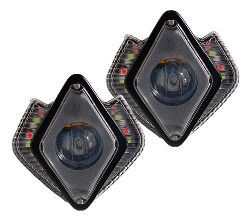 Faro Led Par Rombo Luz Blanco/rgb 30w 12/24v Moto Original