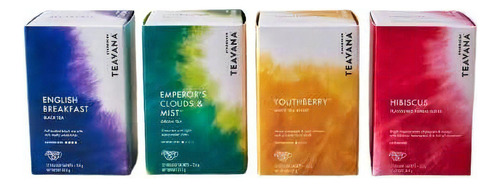 4 Cajas X12 Te Starbucks Teavana A Eleccion + !