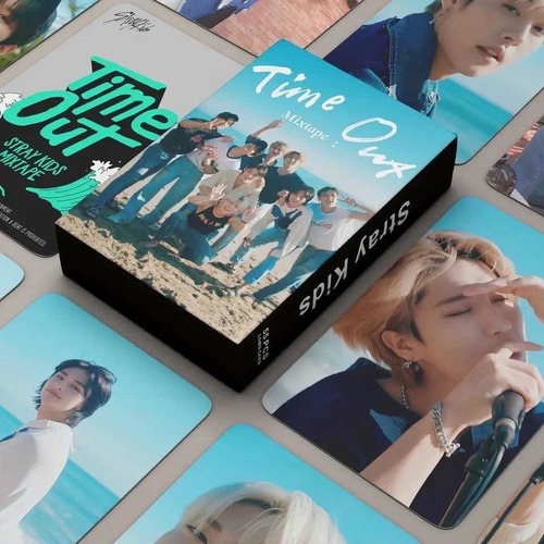 Set 55 Photocards / Lomo Card Stray Kids - Time Out Mixtape