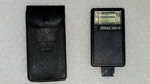 Flash Nikon Speedlight Sb-e Made In Japan Vintage Buen Estad