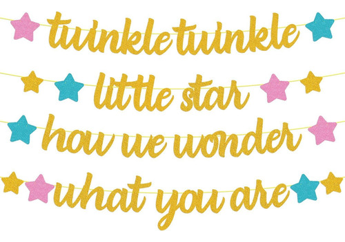 Twinkle Little Star How We Wonder What You Are Banner Genero