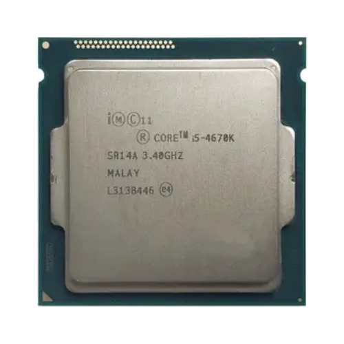 Procesador I5-4670k, 3,4 Ghz, 4 Núcleos Y 22 Nm, Cpu Lga1150 (Reacondicionado)