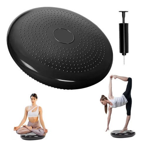 Disco De Equilibrio De Pvc Para Entrenamiento De Yoga De 34