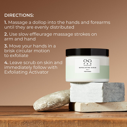 Cnd Pro Skincare Exfoliante De Sal Marina Exfoliante Para Pi