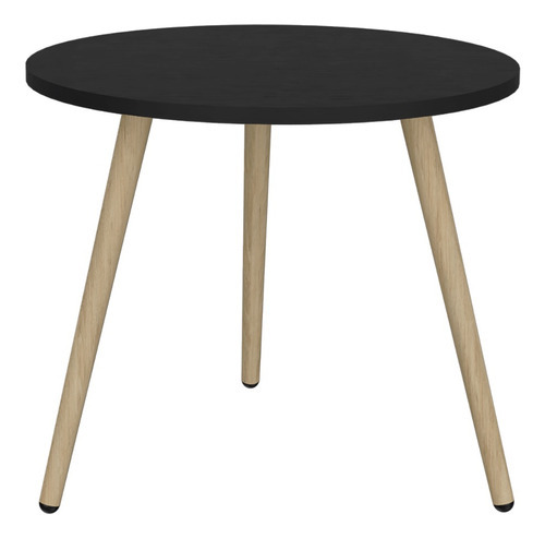 Mesa Auxiliar Redonda Narvik 48 X 41 Rta Color Wengue