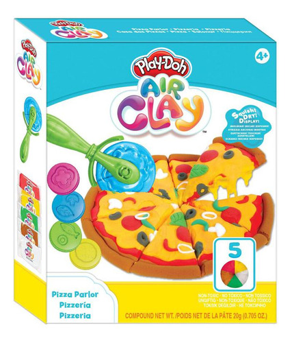 Set Pizza Play Doh Air Clay + Accesorios