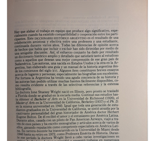 Diccionario Histórico Argentino.ione S.wright Lisa P.nekhom (Usado)