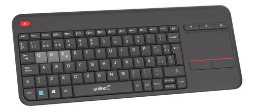 Teclado Bluetooth Inalámbrico Con Touchpad W001 Unitec