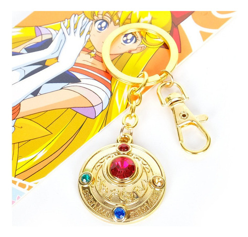 Sailor Moon Tsukino Usagi Transfiguração Chaveiro 5uds