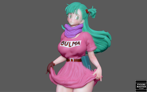 Imagen 2 de 4 de Bulma Sexy Girl Dragonball Anime An(figuras De Plastico)