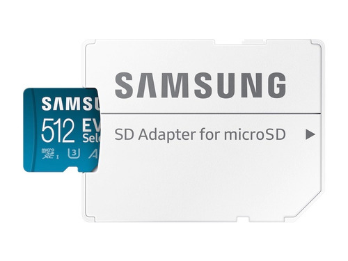 Imagen 5 de 5 de Tarjeta De Memoria Micro Sd Samsung Evo Select 512gb 130mb/s