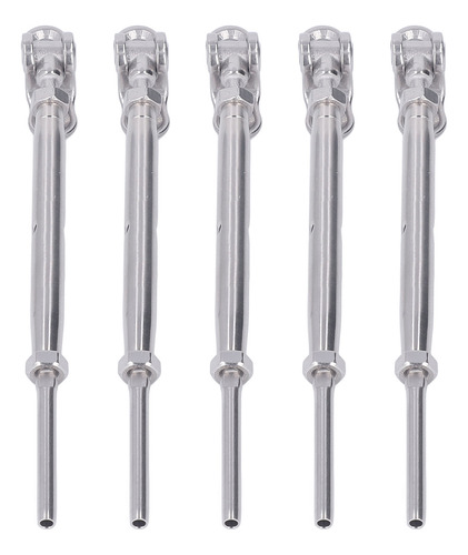 Tornillo De Rosca De Acero Inoxidable De 1/8 Pulgadas, 5 Uni
