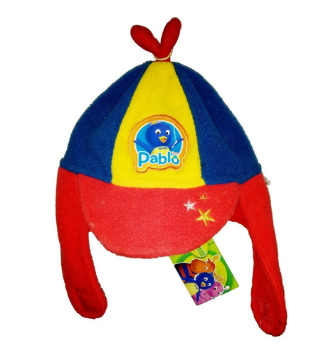 Gorra Gorro Polar Con Orejeras Backyardigans Pablo Original