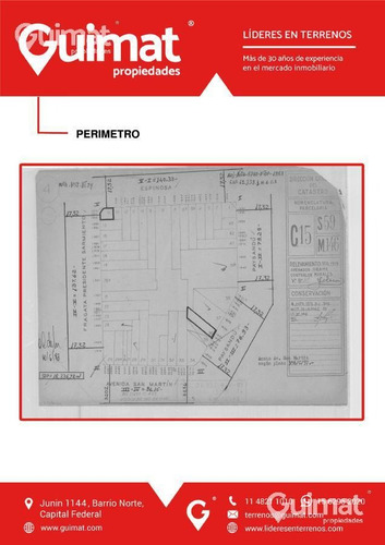 Imagen 10 de 12 de Terreno - Paternal - Lideres En Terrenos - Guimat Propiedades