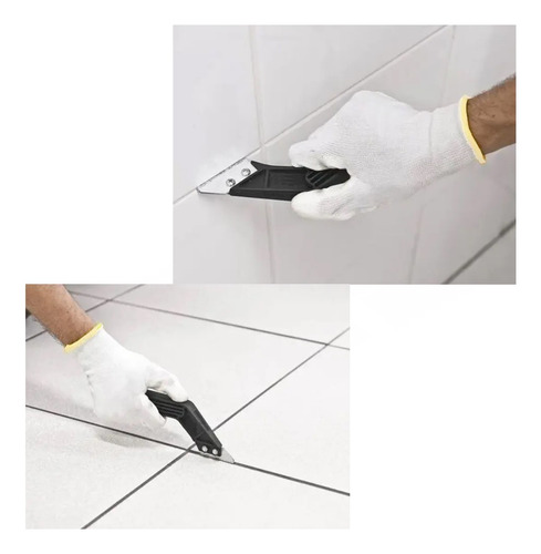 Kit 2 Raspador Removedor De Rejunte Argamassa Com Tungstenio