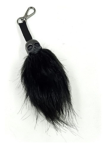 Llavero Peluche Skull Black