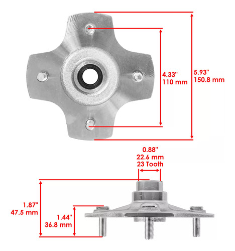 Masa Trasera Izq Honda 42620-hn0-670 Hm7-000 Hm7-610