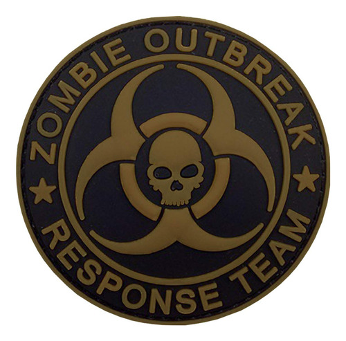 Parche Tactico De Zombie Outbreak Response Team Patches De B