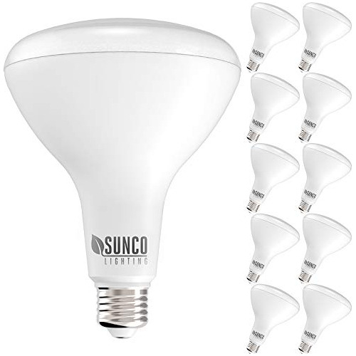 Sunco Lighting 10 Pack - Br40 Led 17watt (equivalente A 100w