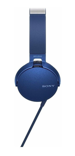 Fone de ouvido Sony MDR-XB550AP azul