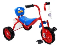 Comprar Triciclo De Metal Asiento Largo Ruedas De Goma Y Chapa