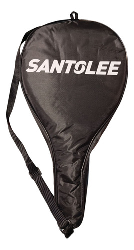 Paleta De Padel Santole Negro/rosado