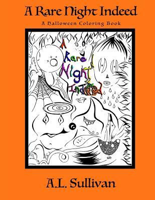 Libro A Rare Night Indeed : Halloween Coloring Book - A L...