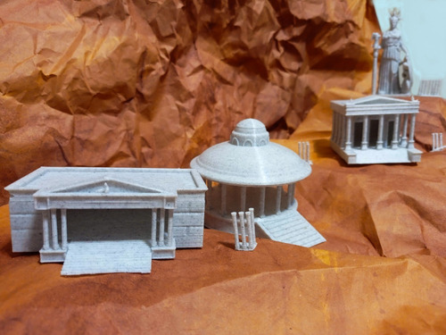 Imagen 10 de 10 de 12 Casas Del Santuario Y Estatua Atenea Saint Seiya Magicat
