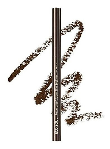 Tesaem Eco Soul -powerproof Power Suplim Eyeliner - Z1dkj